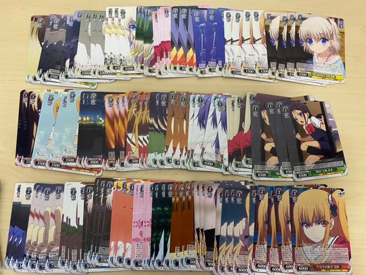 【4コン】ヴァイスシュヴァルツ デッキ　パーツ　Charlotte