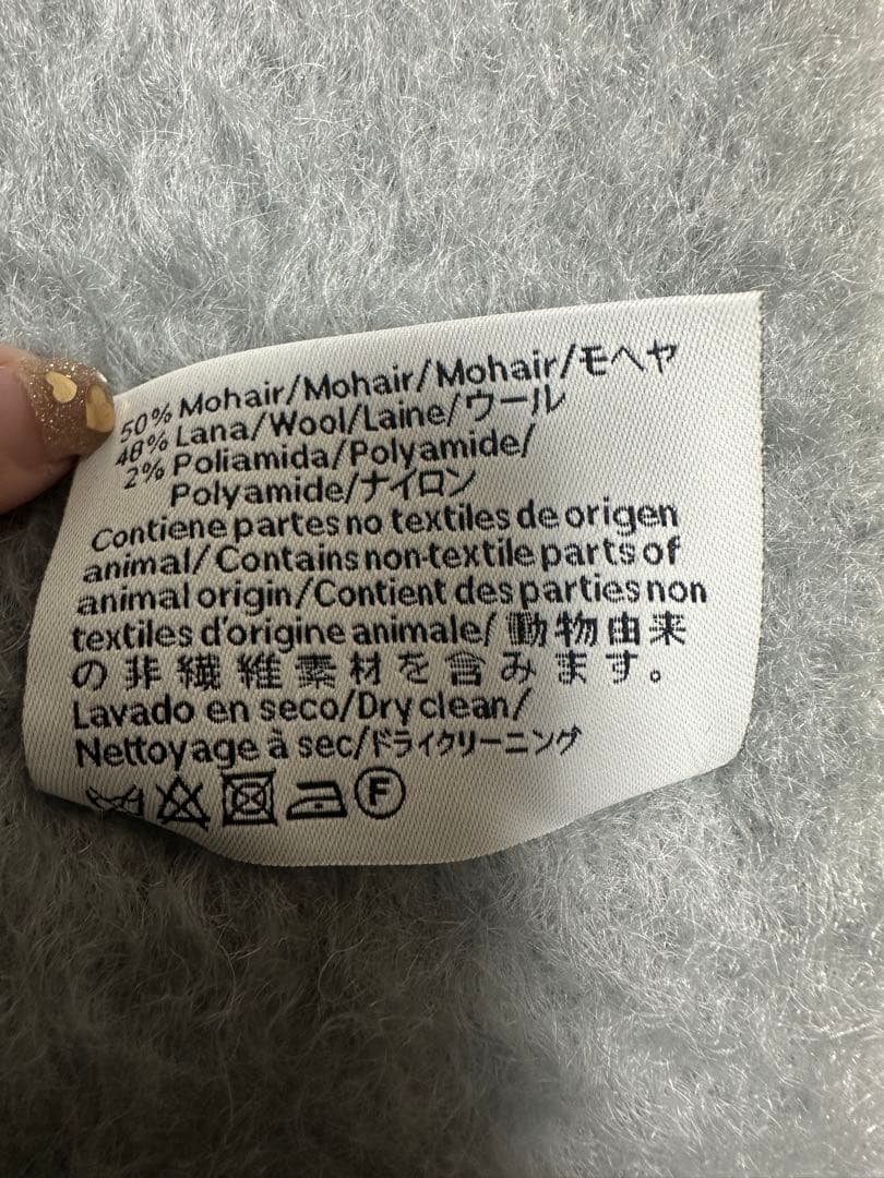 ロエベ スカーフ(モヘア＆ウール)