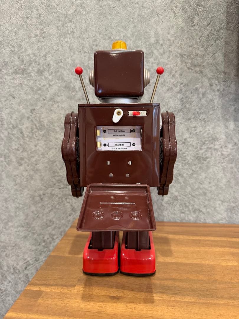 メタルハウス　ピストンロボットIII ブリキ　おもちゃ　アンティーク