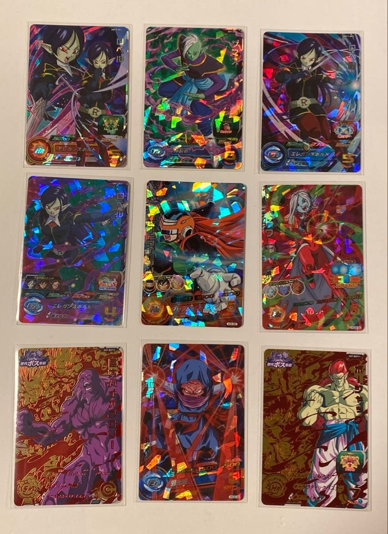ドラゴンボールヒーローズ&SDHのSEC, UR, SR, CPカード計484枚