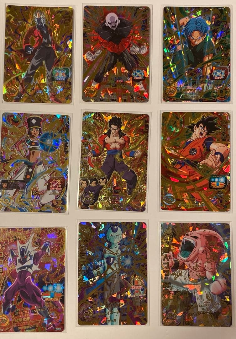 ドラゴンボールヒーローズ&SDHのSEC, UR, SR, CPカード計484枚