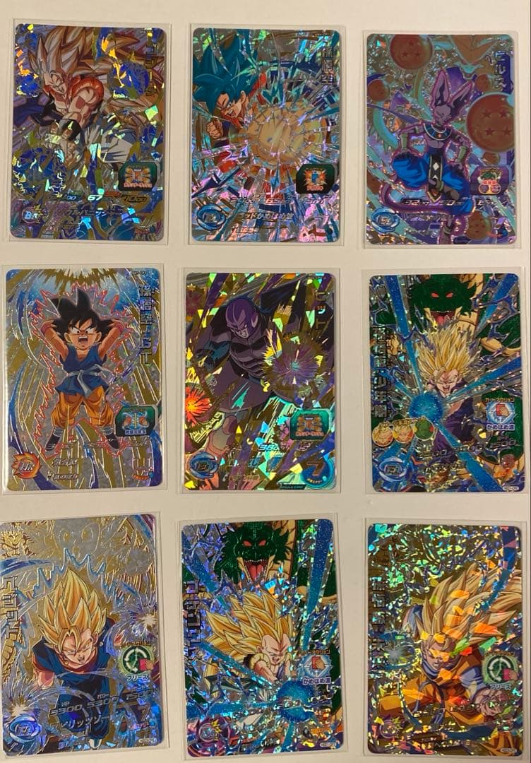 ドラゴンボールヒーローズ&SDHのSEC, UR, SR, CPカード計484枚
