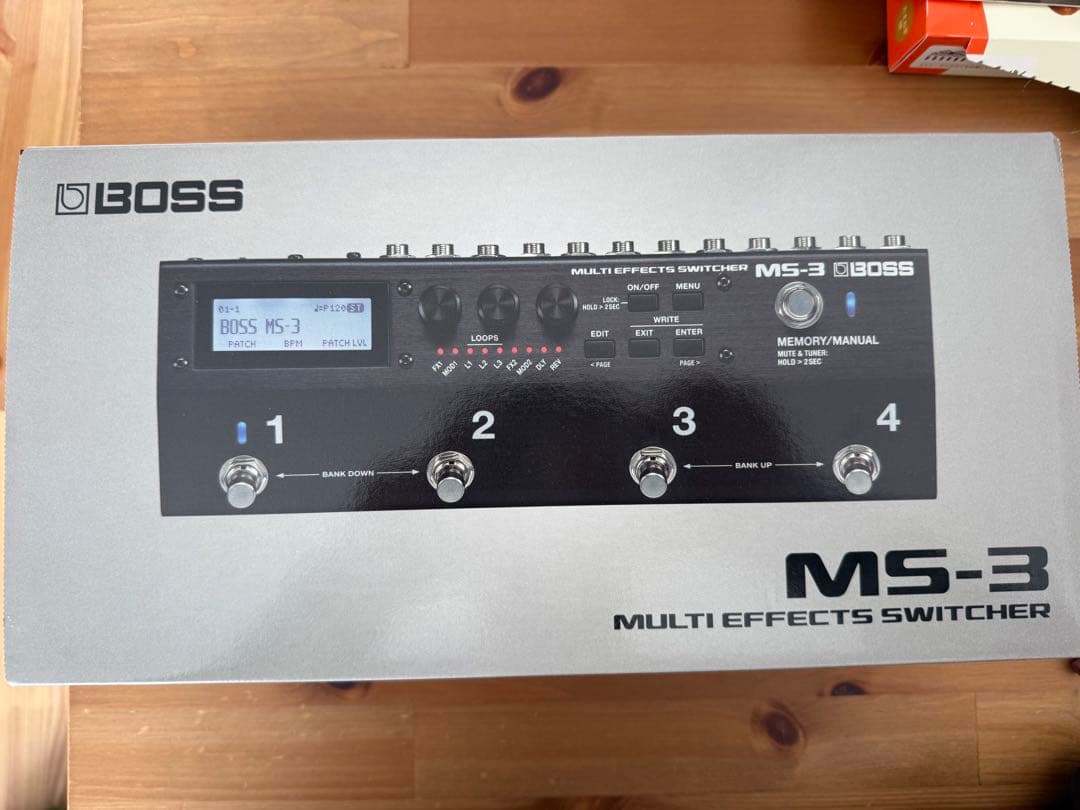 ギター MS-3 Multi Effects Switcher