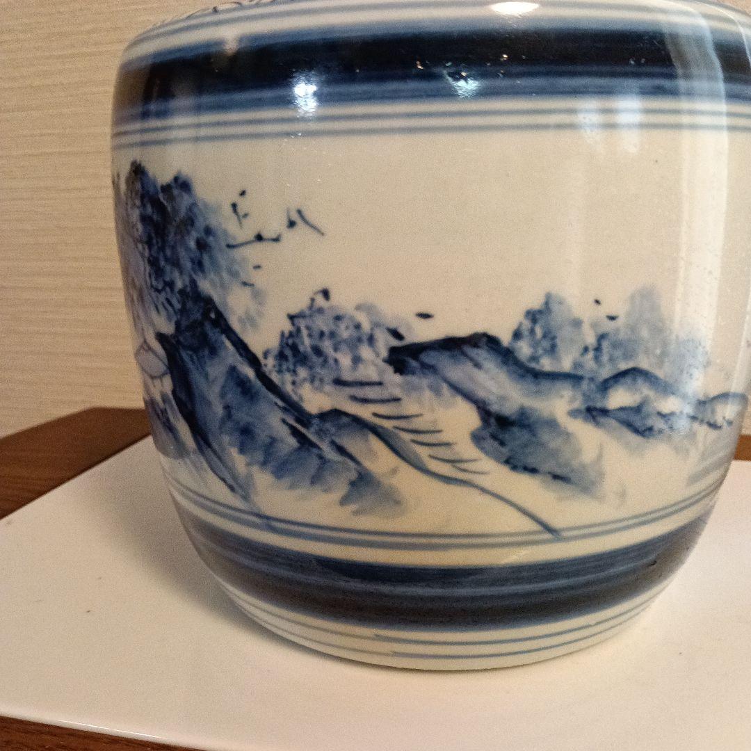 火鉢　昭和レトロ　明治　大正　金魚　メダカ　花鉢　古民具