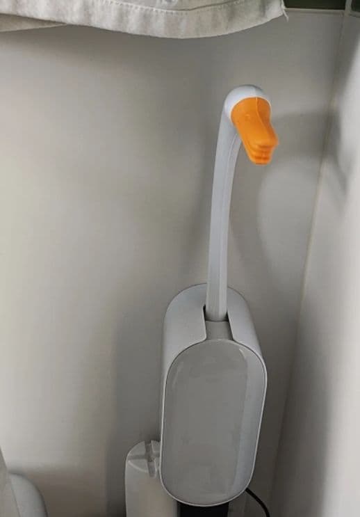 ハンディクリーナー本体 ホワイトオレンジ