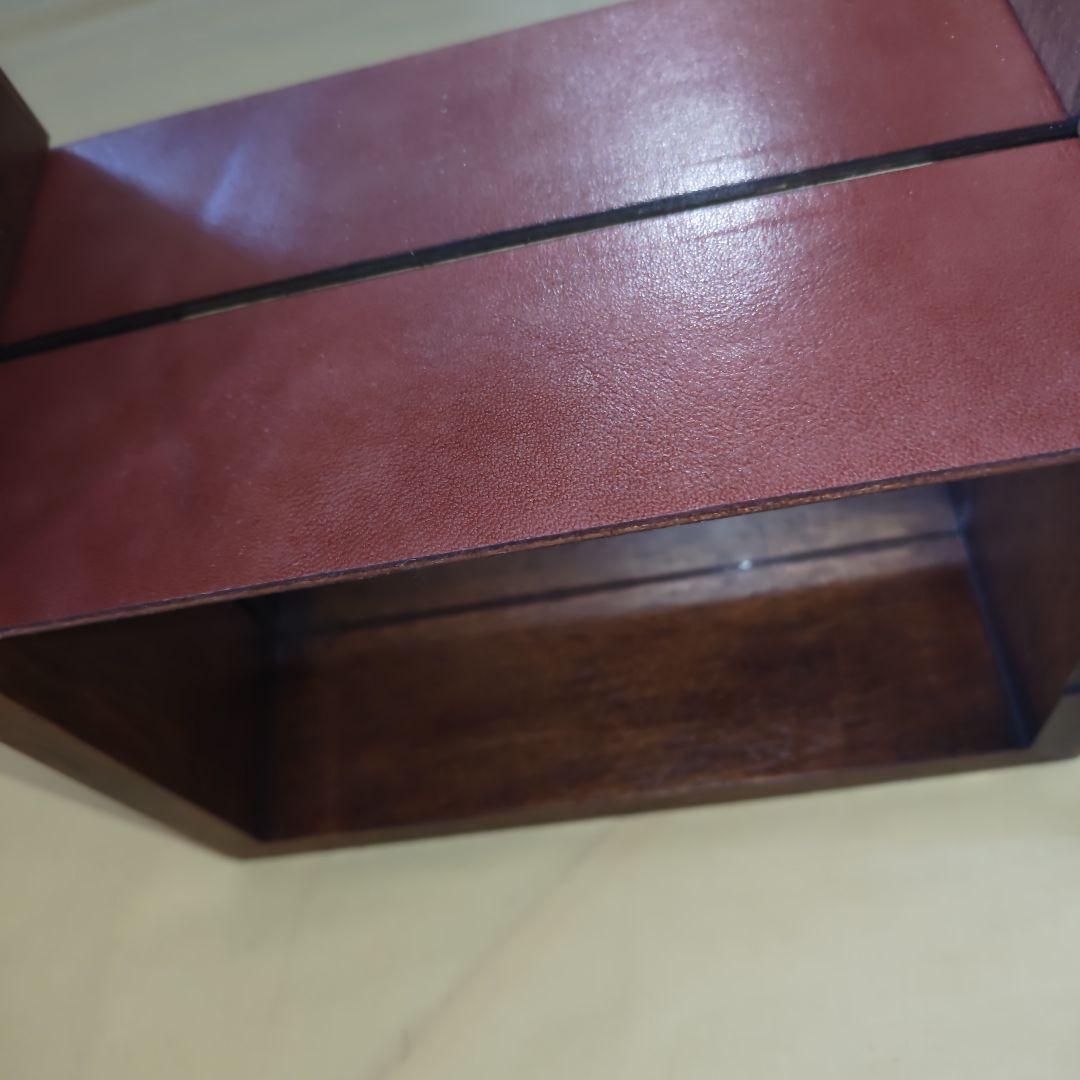 【良品】イタリア製 象嵌　ウォールキャビネット　飾り棚　吊り棚　小型