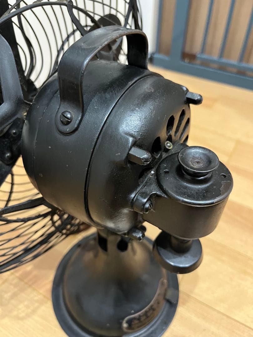 昭和レトロ 芝浦製作所 扇風機 C-7032 4枚羽　　ジャンク品