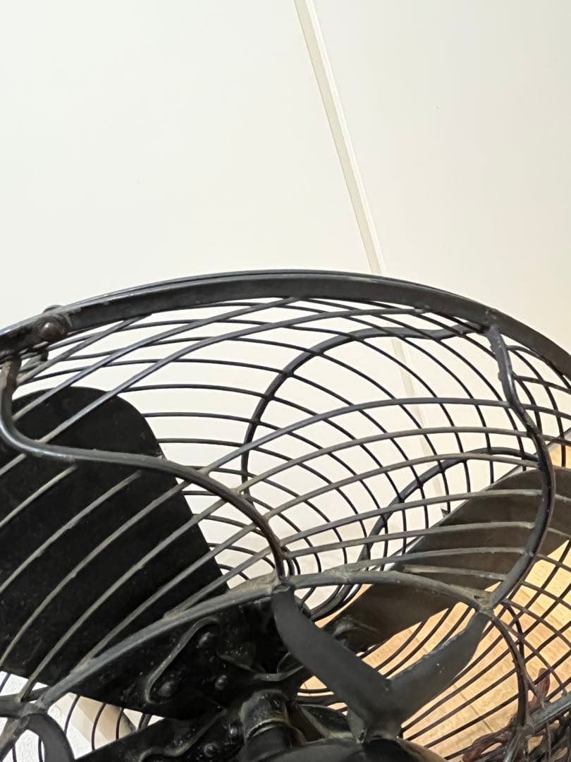 昭和レトロ 芝浦製作所 扇風機 C-7032 4枚羽　　ジャンク品