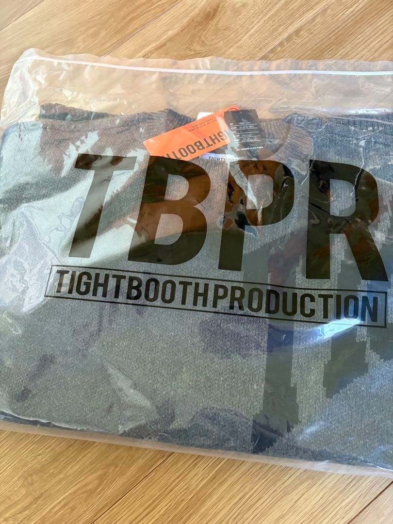 tightbooth ACID LOGO KNIT SWEATER 新品Lサイズ