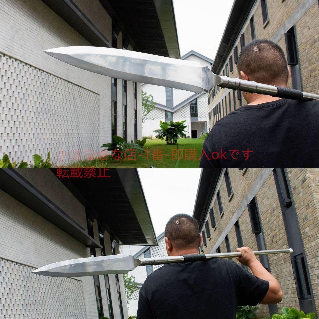 天痕銃 古兵器 武具 刀装具 日本刀 模造刀 金属製　模造槍 3分割式
