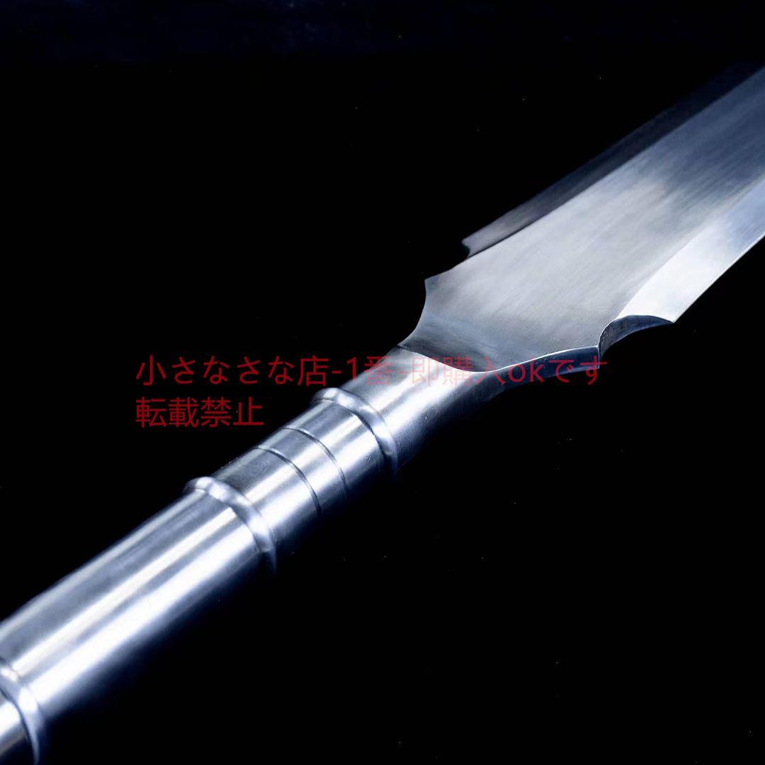 天痕銃 古兵器 武具 刀装具 日本刀 模造刀 金属製　模造槍 3分割式