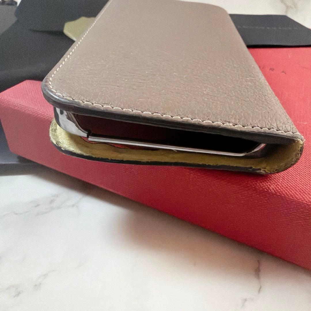 ⑧ボナベンチュラ　iPhone13Pro ケース　エトープ×イエロー