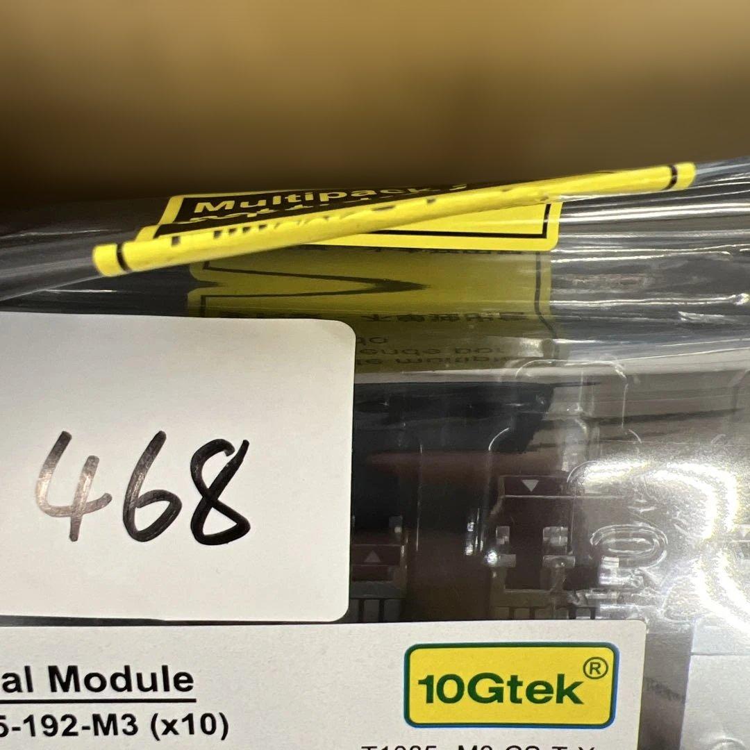 468 未開封　10Gtek 10GBase-SR SFP+モジュール
