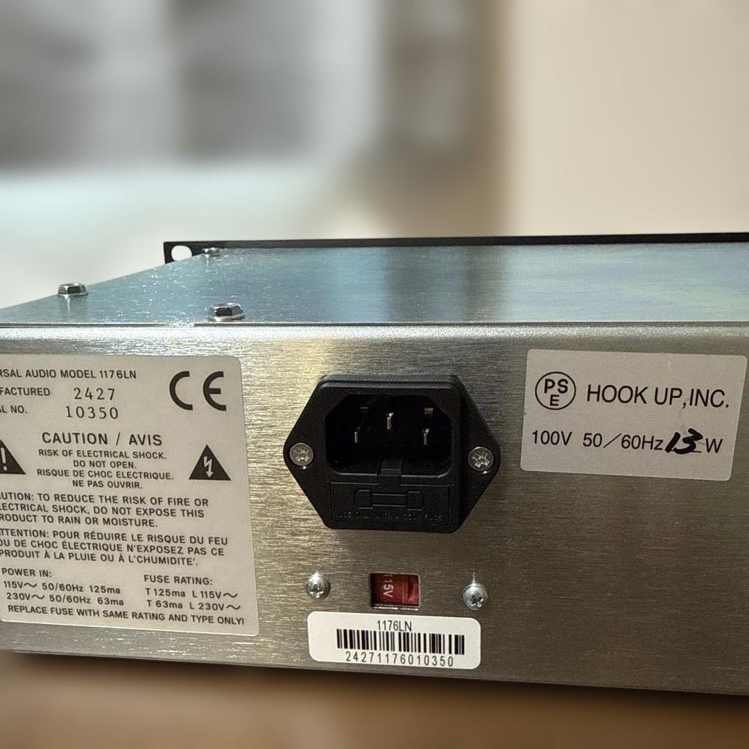 UNIVERSAL AUDIO 1176LN 美品