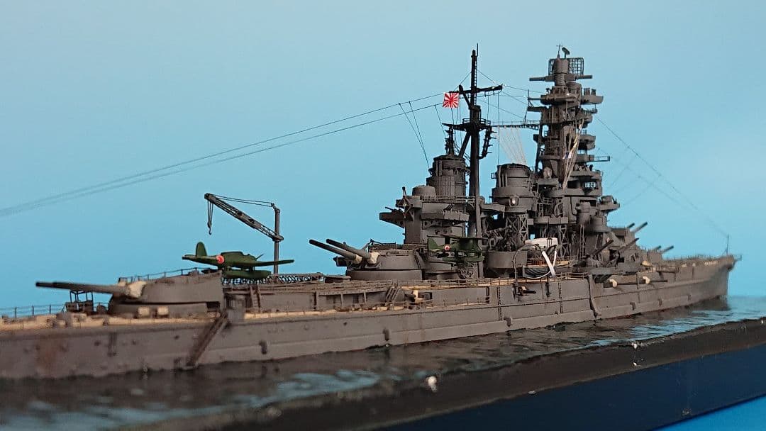 1/700 戦艦榛名 塗装済完成品