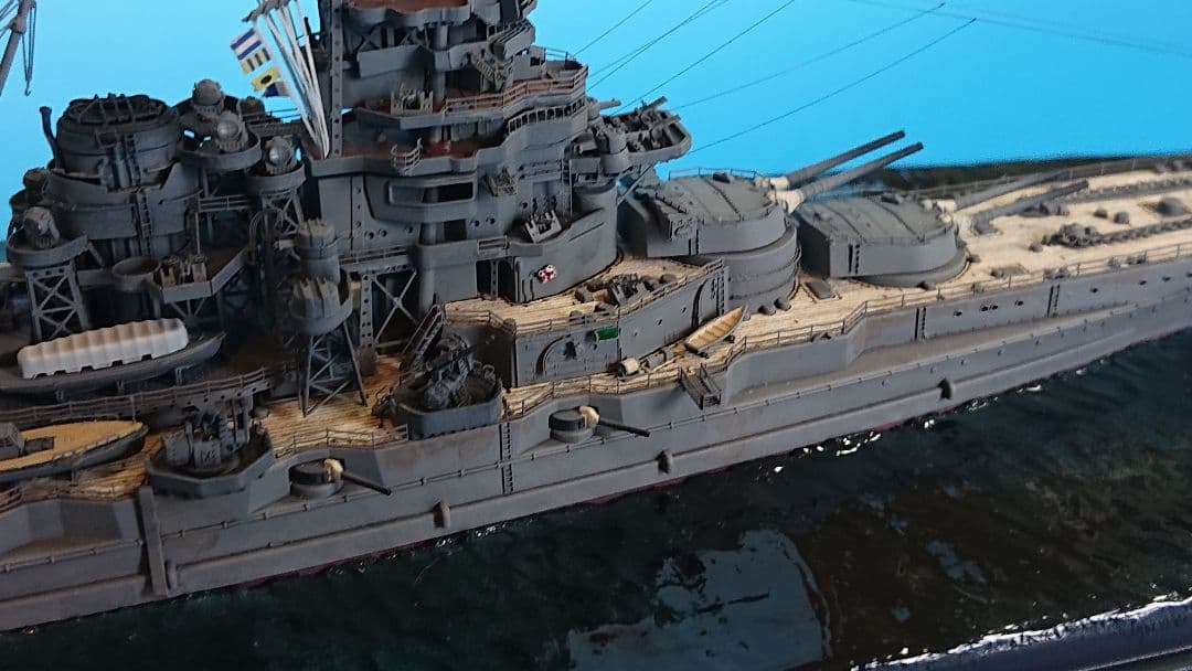 1/700 戦艦榛名 塗装済完成品