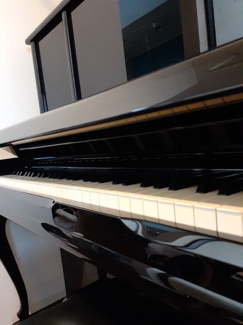 KAWAI LD-55 アップライトピアノ ブラック 高さ調整椅子付き