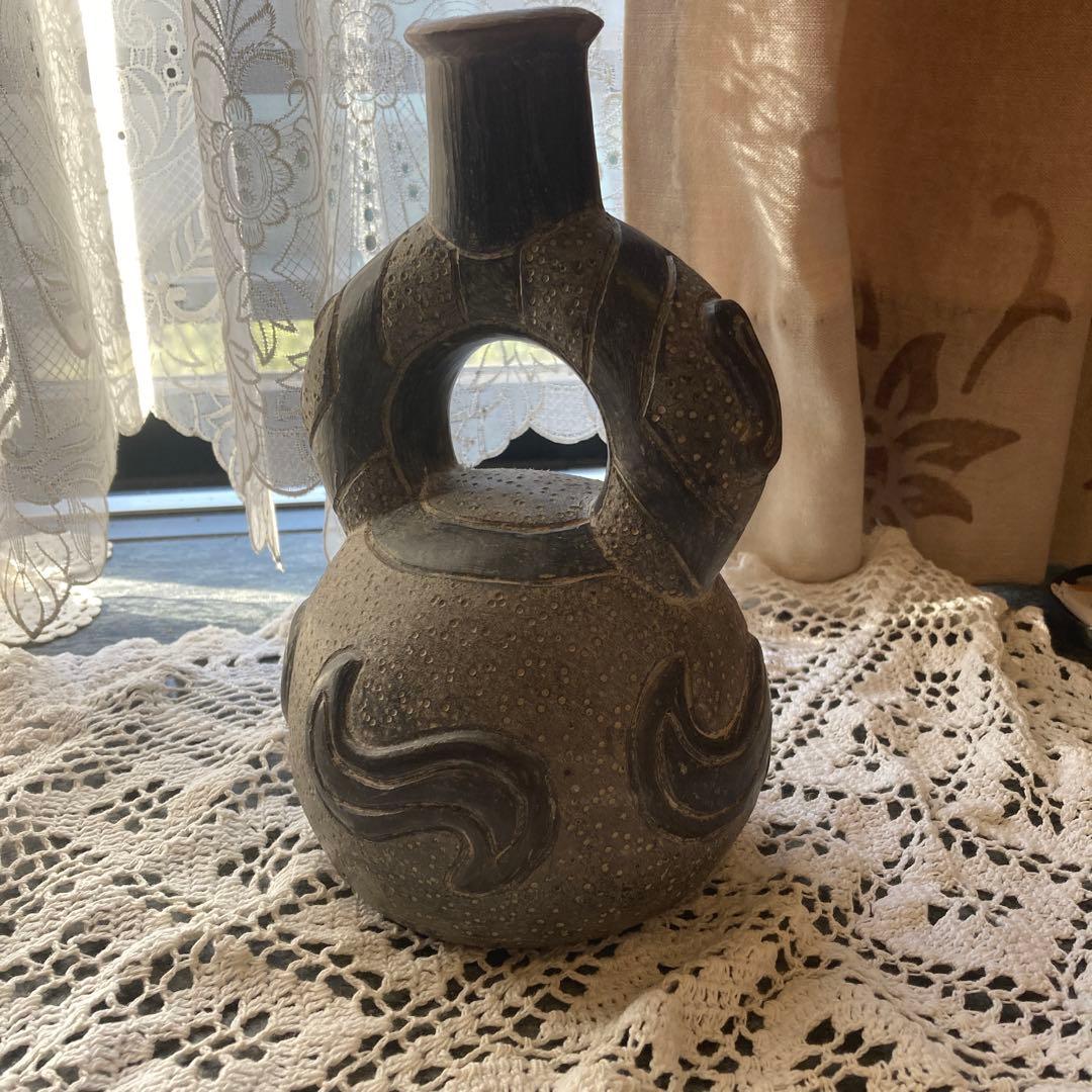 中南米古美術　発掘品　器