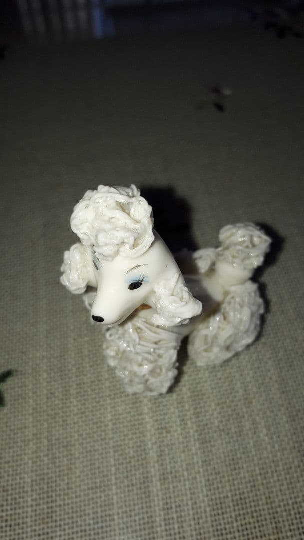 ➕本日最終再々値下げ‼️➕なんでも鑑定団催事購入アンティークプードルセット‼️