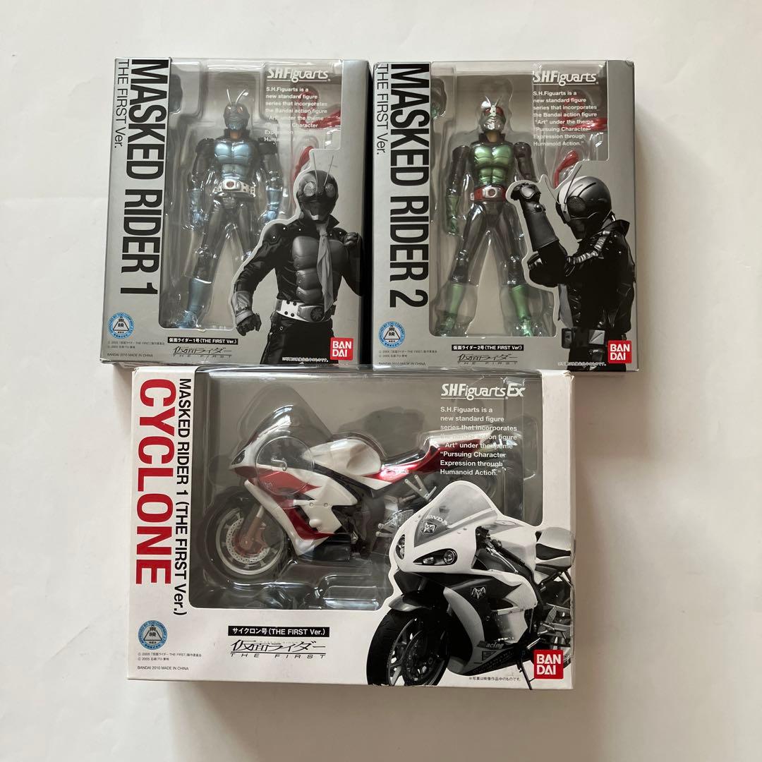 SHフィギュアーツ　仮面ライダーTHE FIRST セット