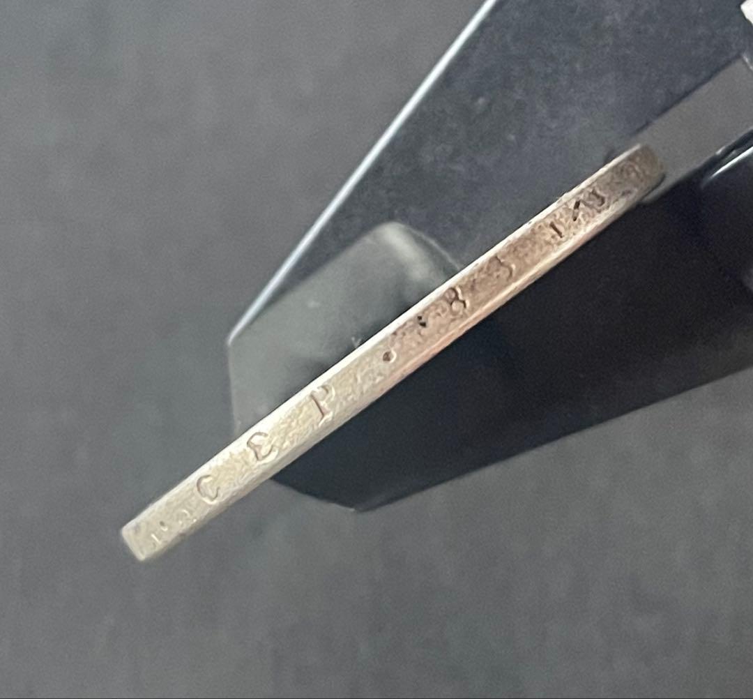 1796年 ロシア帝国 パーヴェル1世 銀貨 大型 約40mm