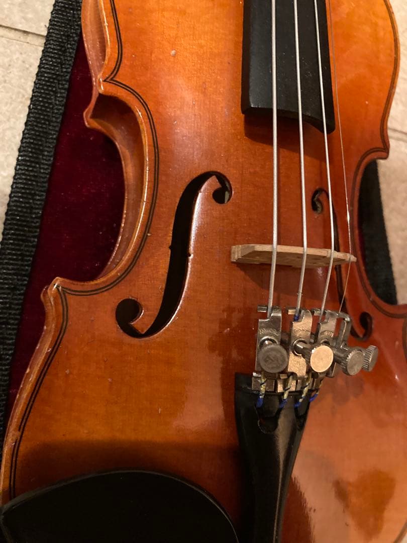 鈴木バイオリン 分数 1/16 No220 1984年 弓 ケース