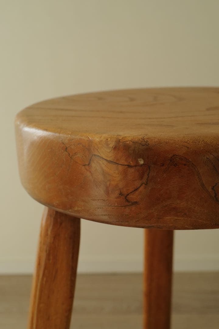 French Antique Stool シャルロットペリアン