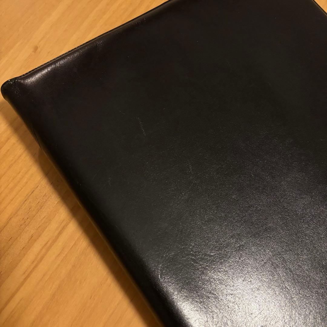 モンブラン黒 スプリングファイル 内ポケット付き