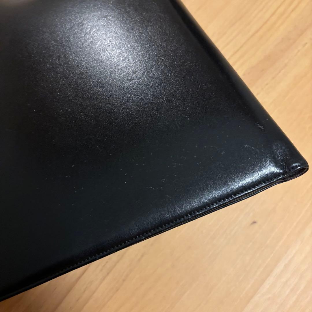 モンブラン黒 スプリングファイル 内ポケット付き