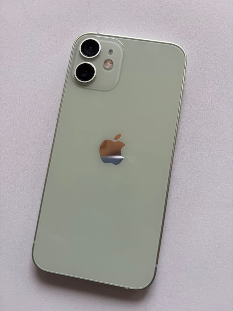 iPhone 12 mini 128GB ミントグリーン　バッテリー100%