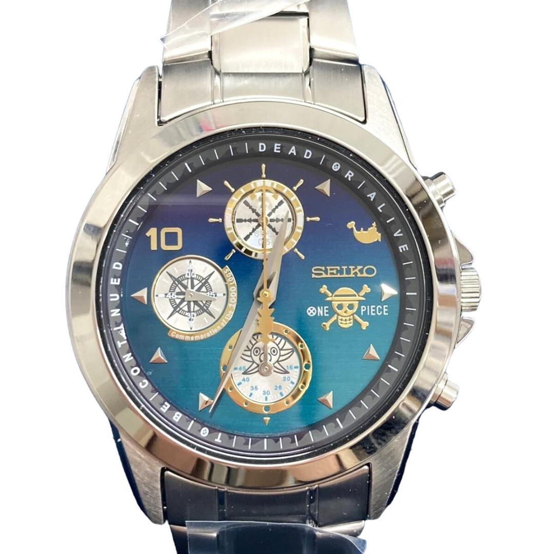 ▲未使用 5000本限定 SEIKO ONE PIECE 1000話記念クオーツ