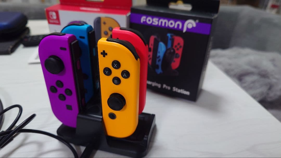 Nintendo Switch グレー 本体 付属品すべて　セット　おまけ付き