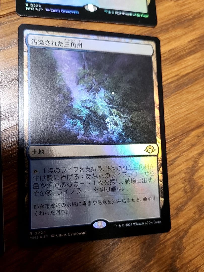 汚染された三角州 日本語 Foil MH3 4枚 Polluted Delta