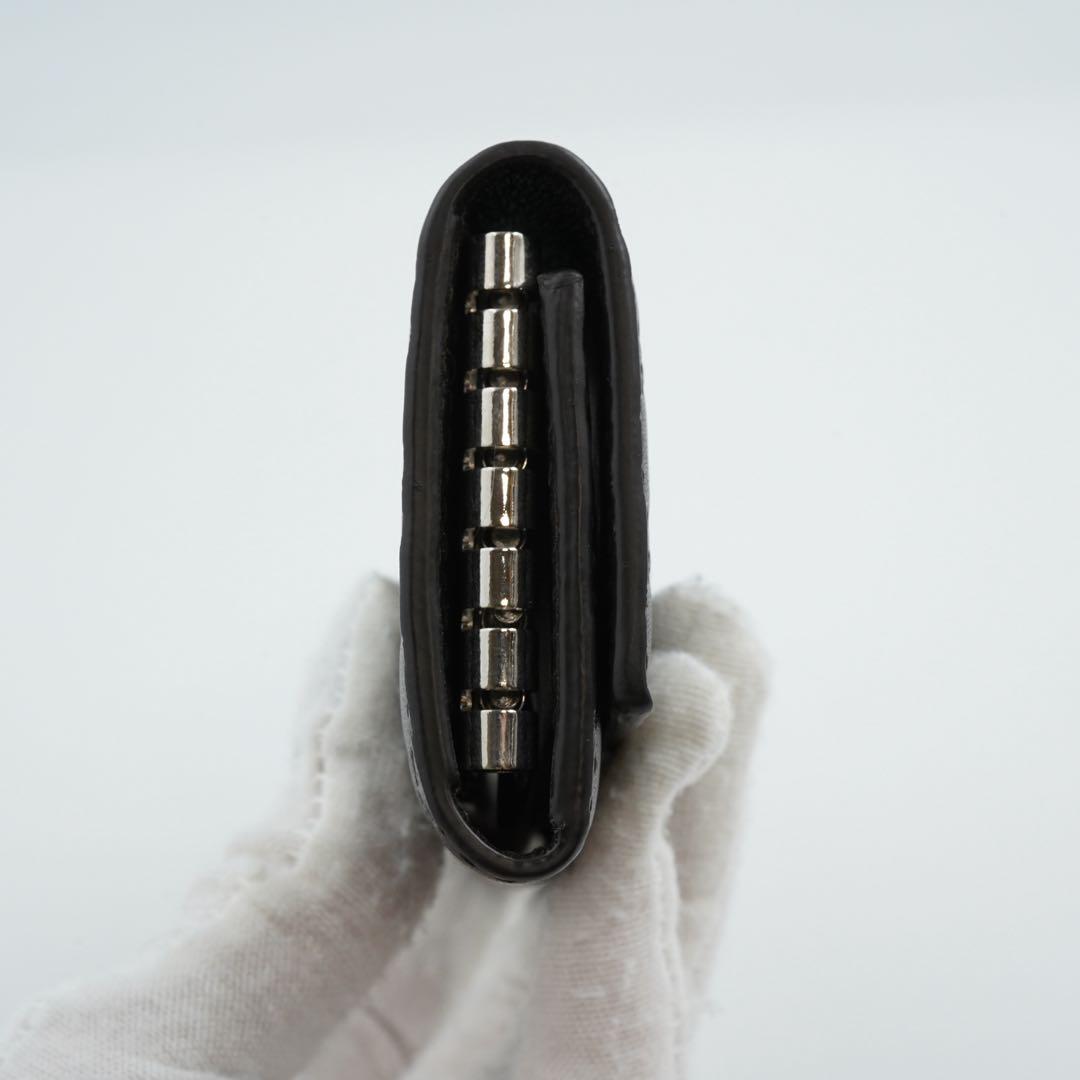 ✨極上美品・箱付き✨　グッチ　キーケース　6連　マイクロシマ　GG レザー