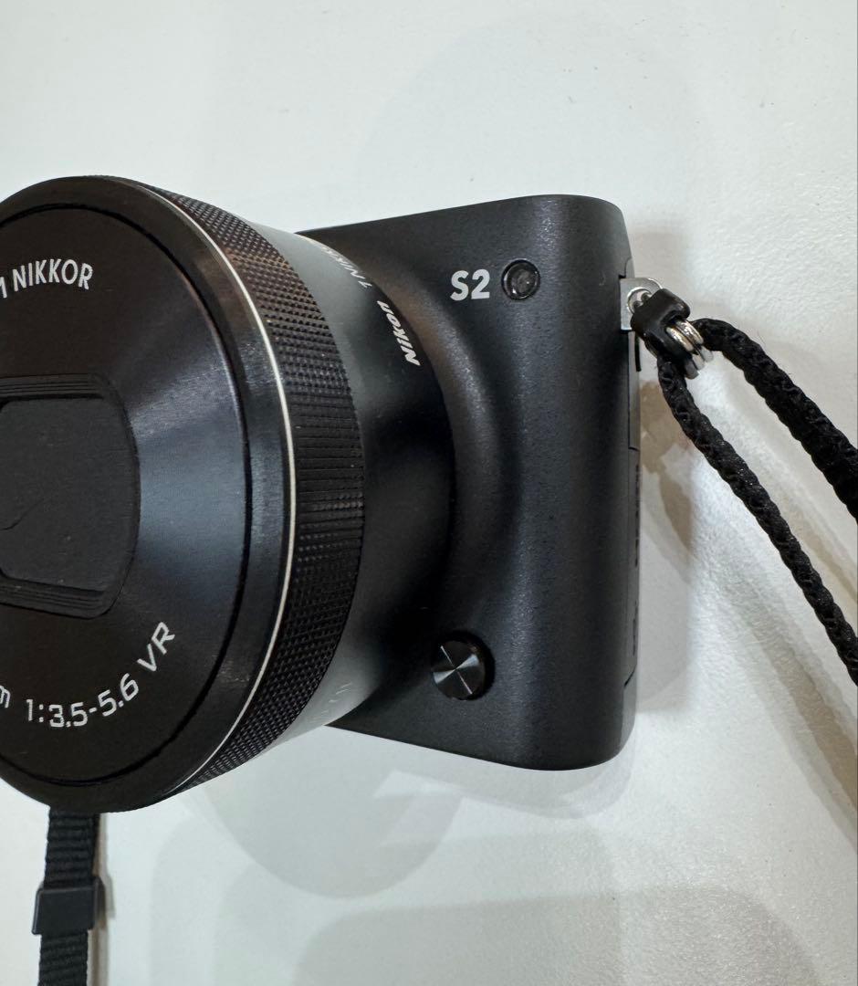 【美品】ニコン　Nikon1 S2　レンズ・新品純正ケース付　1382枚