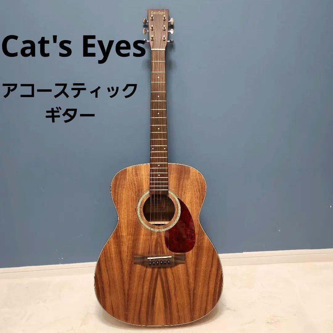 【未使用品】 キャッツアイ アコースティック・ギター カバー付き