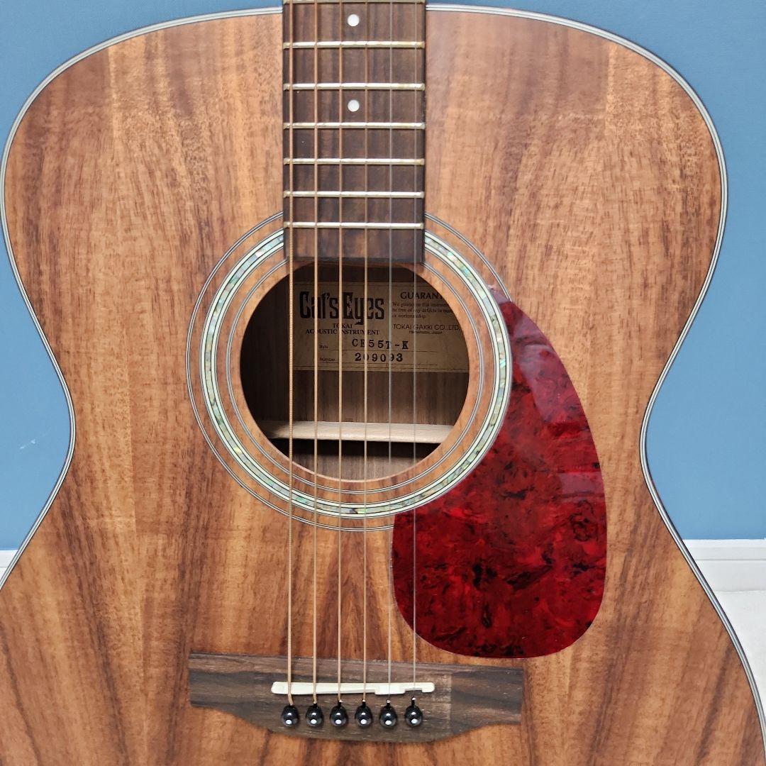 【未使用品】 キャッツアイ アコースティック・ギター カバー付き