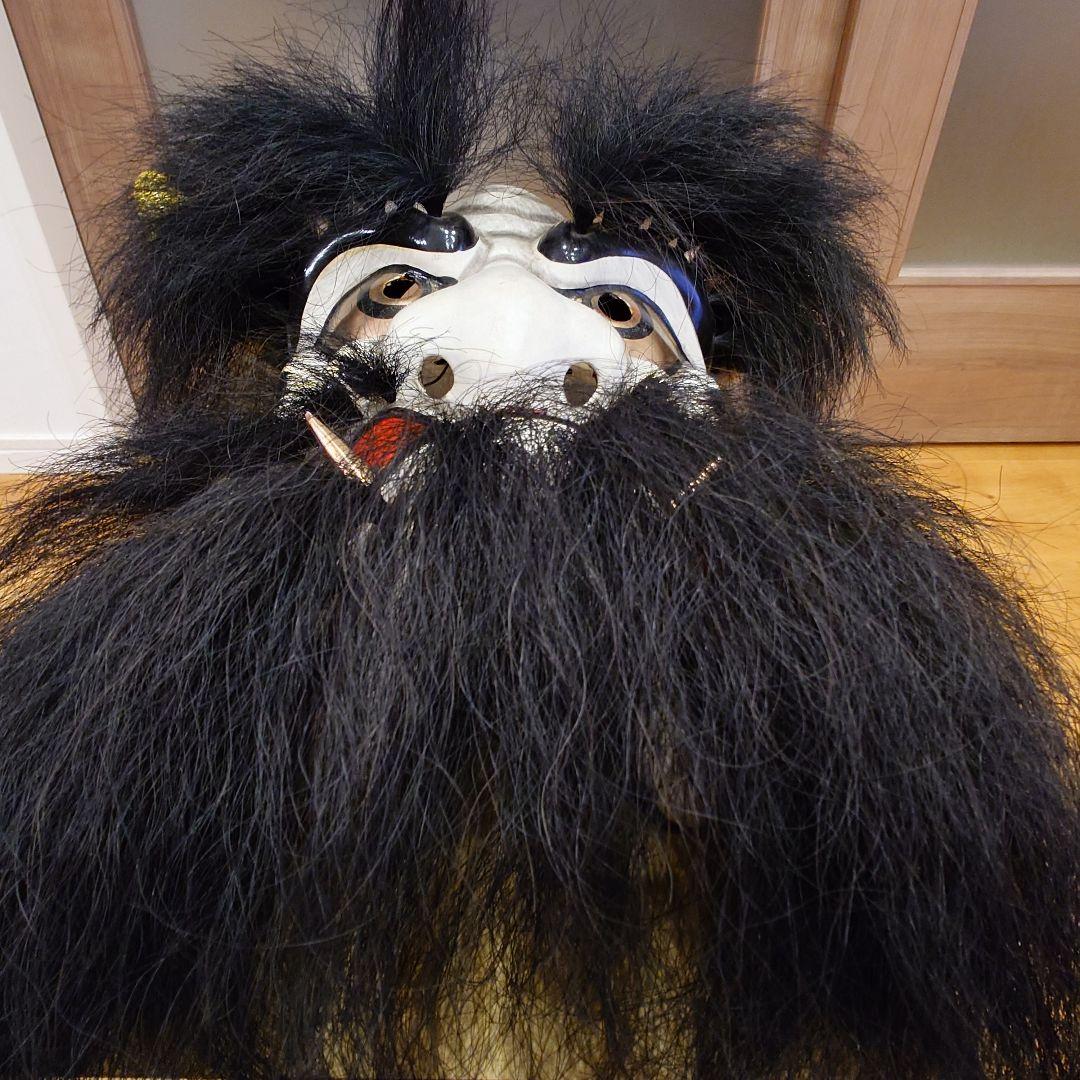 【限定出品】日下義明氏　鬼　疫神　神楽　石見神楽　面