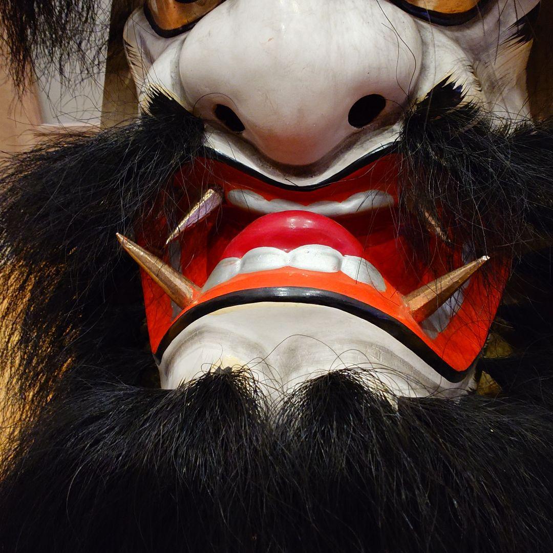 【限定出品】日下義明氏　鬼　疫神　神楽　石見神楽　面