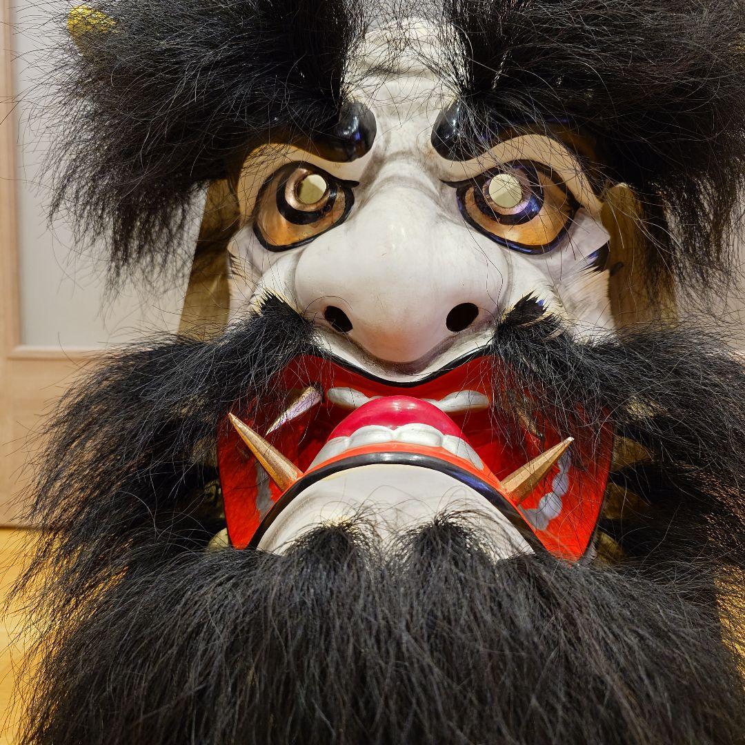 【限定出品】日下義明氏　鬼　疫神　神楽　石見神楽　面