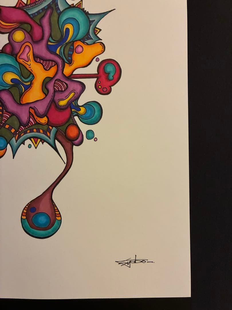 【純愛】syoboart オリジナル絵画　原画/A4