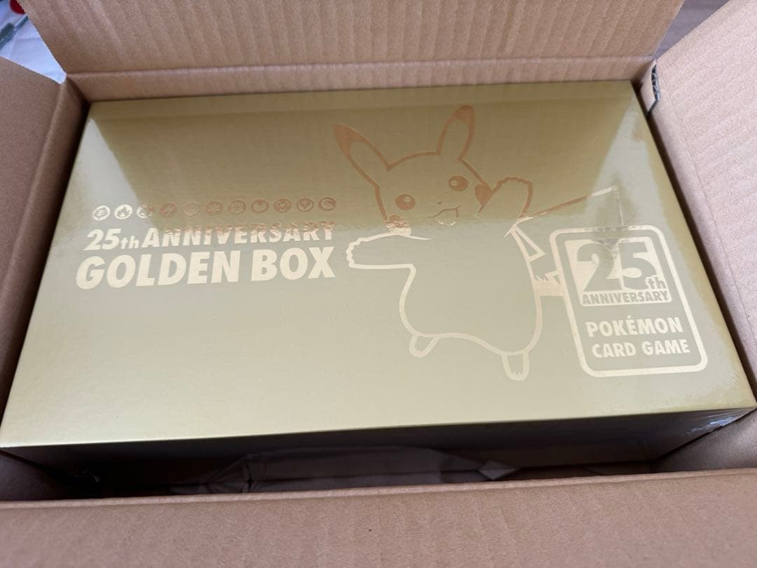 ポケモンカード25th ANNIVERSARY GOLDENBOX 未開封