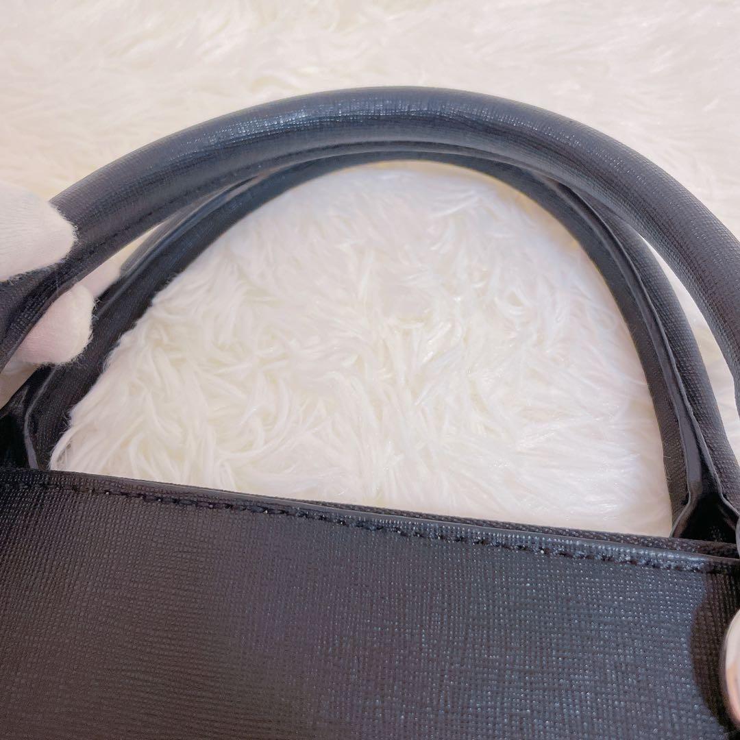 マッキントッシュ　サフィアーノレザー　トートバッグ　ブラック　ビジネスバッグ