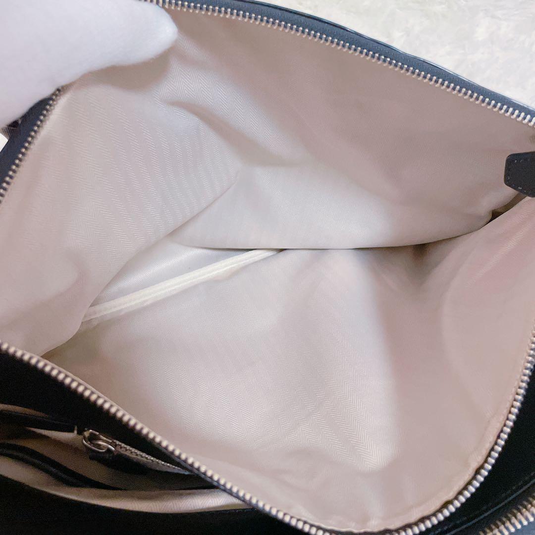 マッキントッシュ　サフィアーノレザー　トートバッグ　ブラック　ビジネスバッグ