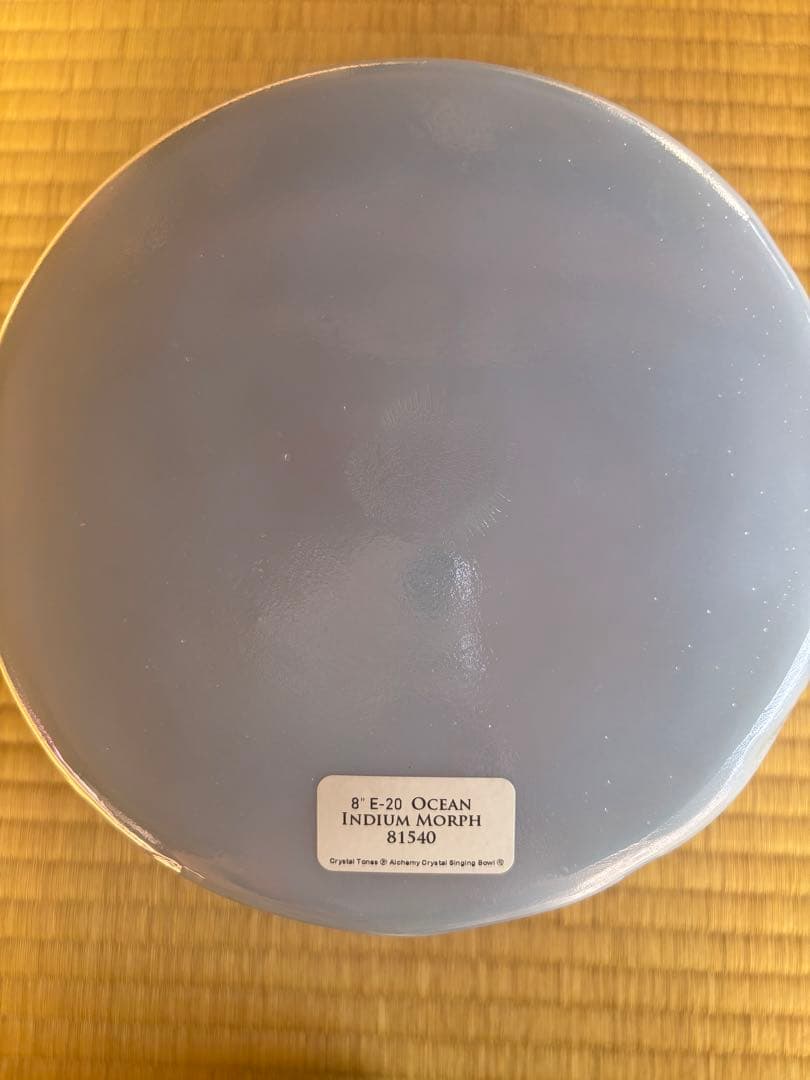 8E-20 OCEAN INDIUM MORPH アルケミークリスタルボウル
