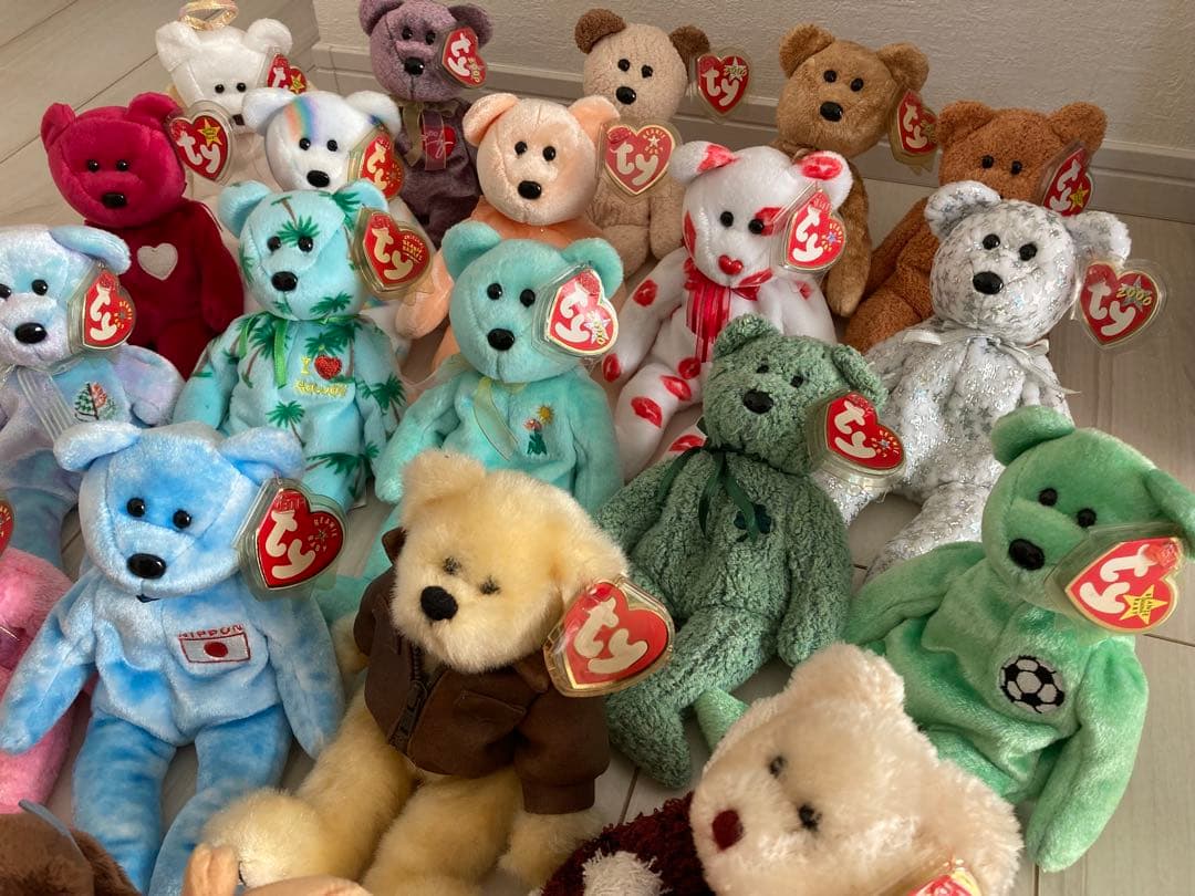 Ty Beanie Babies ビーニーベイビーズ21体