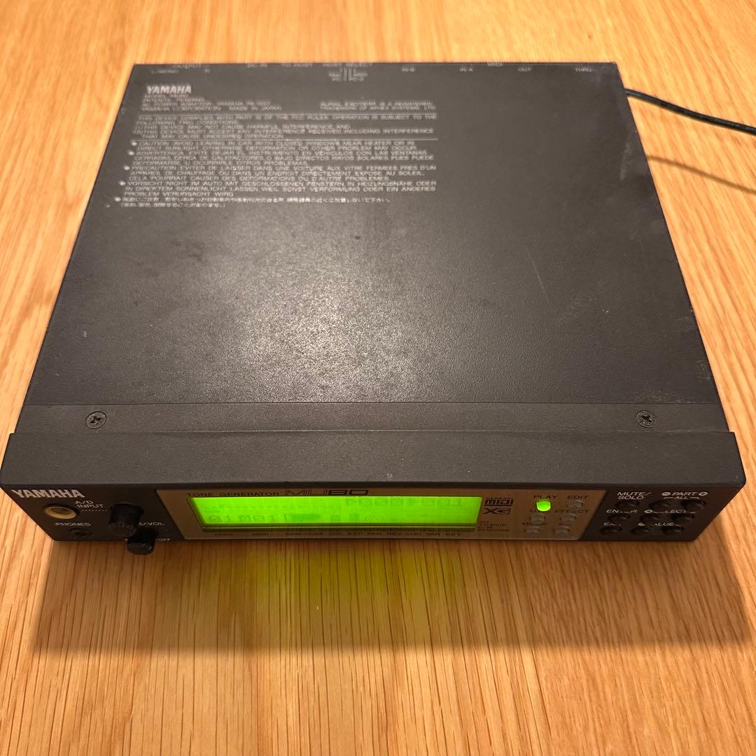 Yamaha MU80 音源 ハードウェア音源 現状品 MIDI DTM