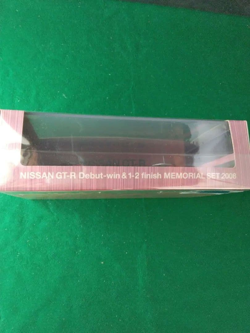 エブロ1/43　ＧＴＲデビューウイン1-2フィニッシュ記念2008 セット