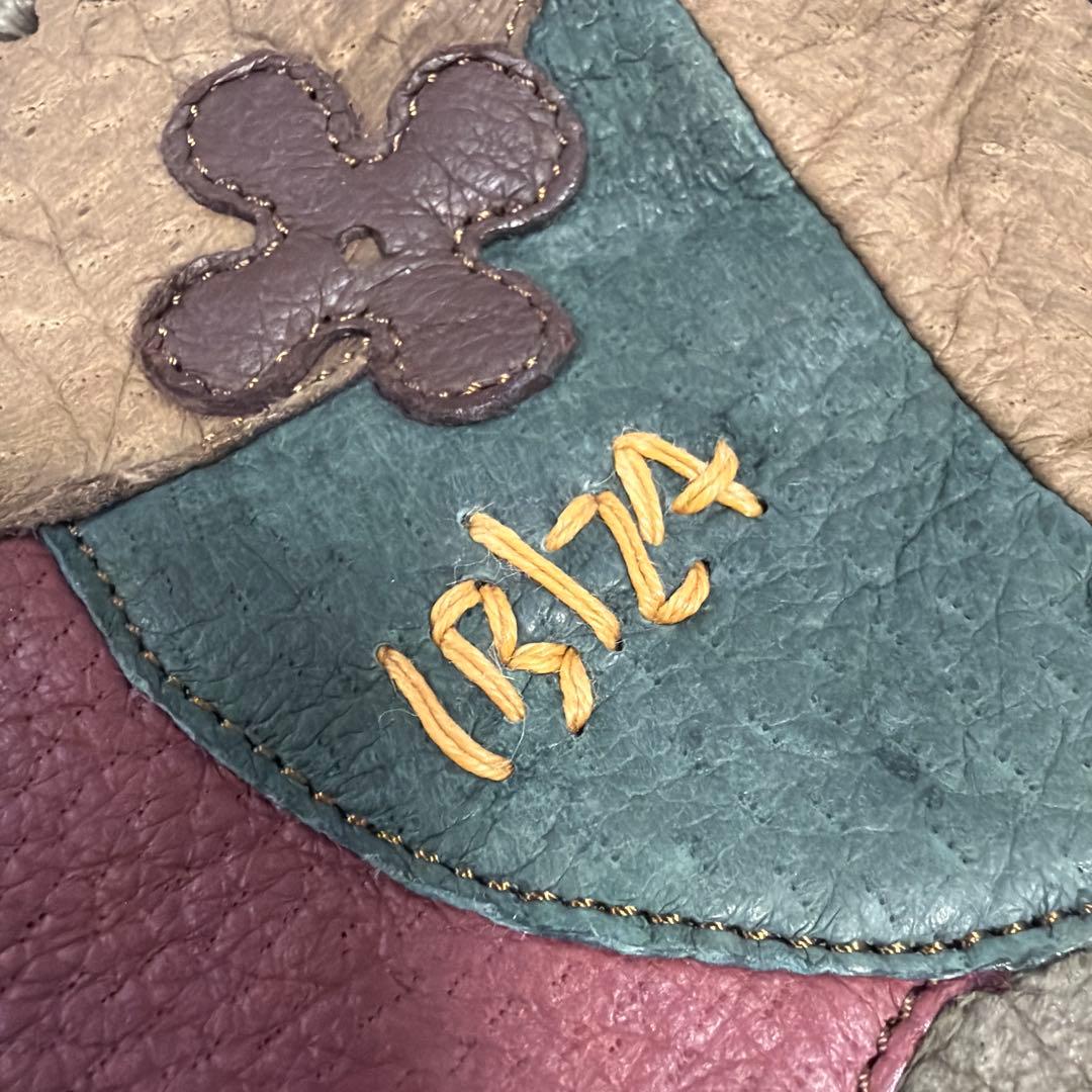 IBIZA　希少ペッカリー レザーハンドバッグ　美品！