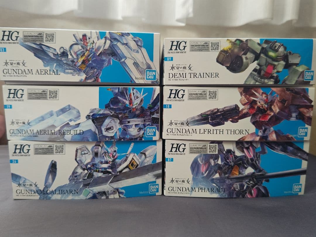 機動戦士ガンダム水星の魔女 HG6体セット